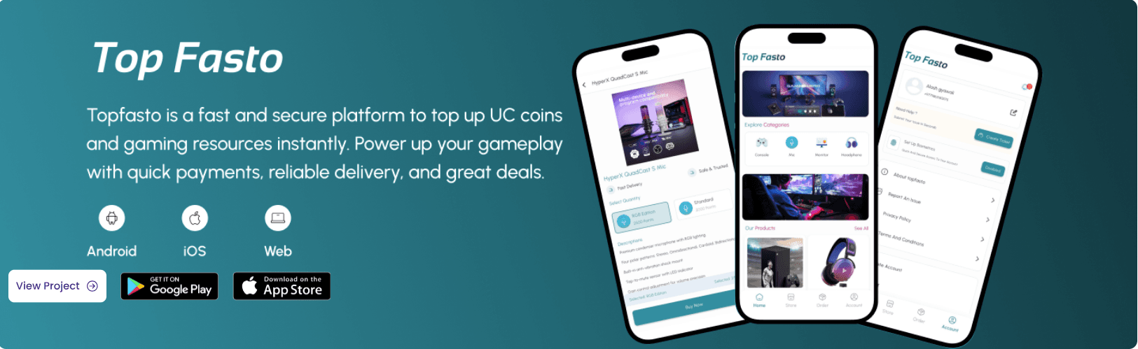 Mobile App Interfaces