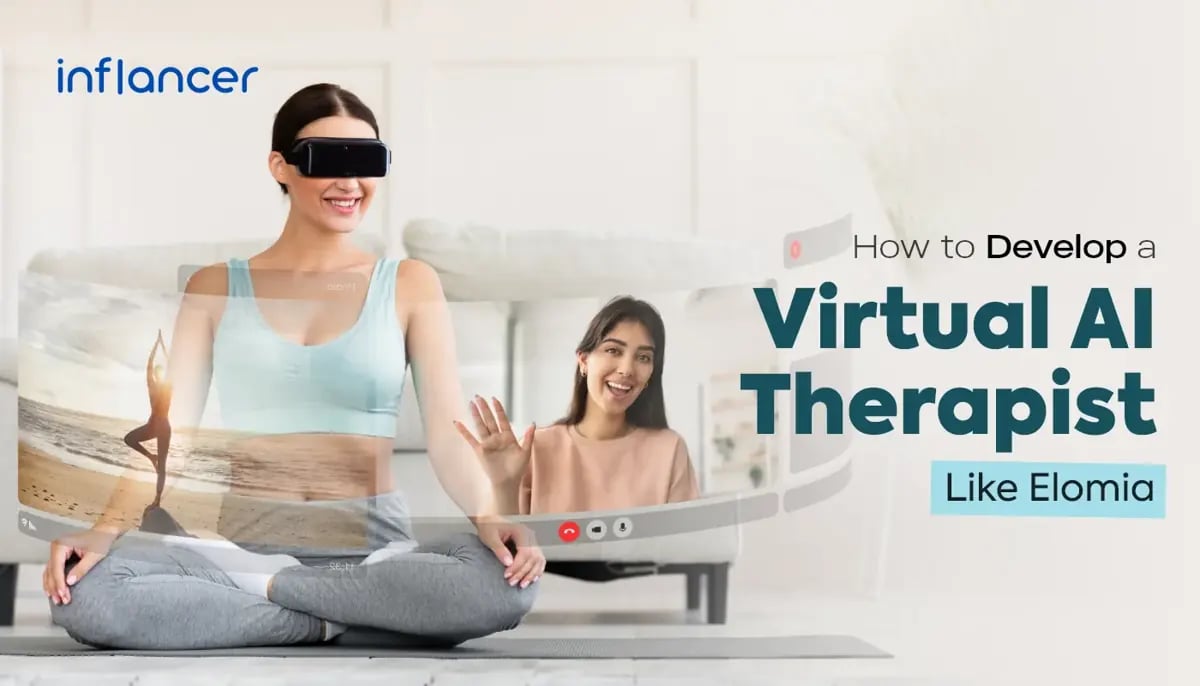 Virtual AI Therapist App Development Similar to Elomia