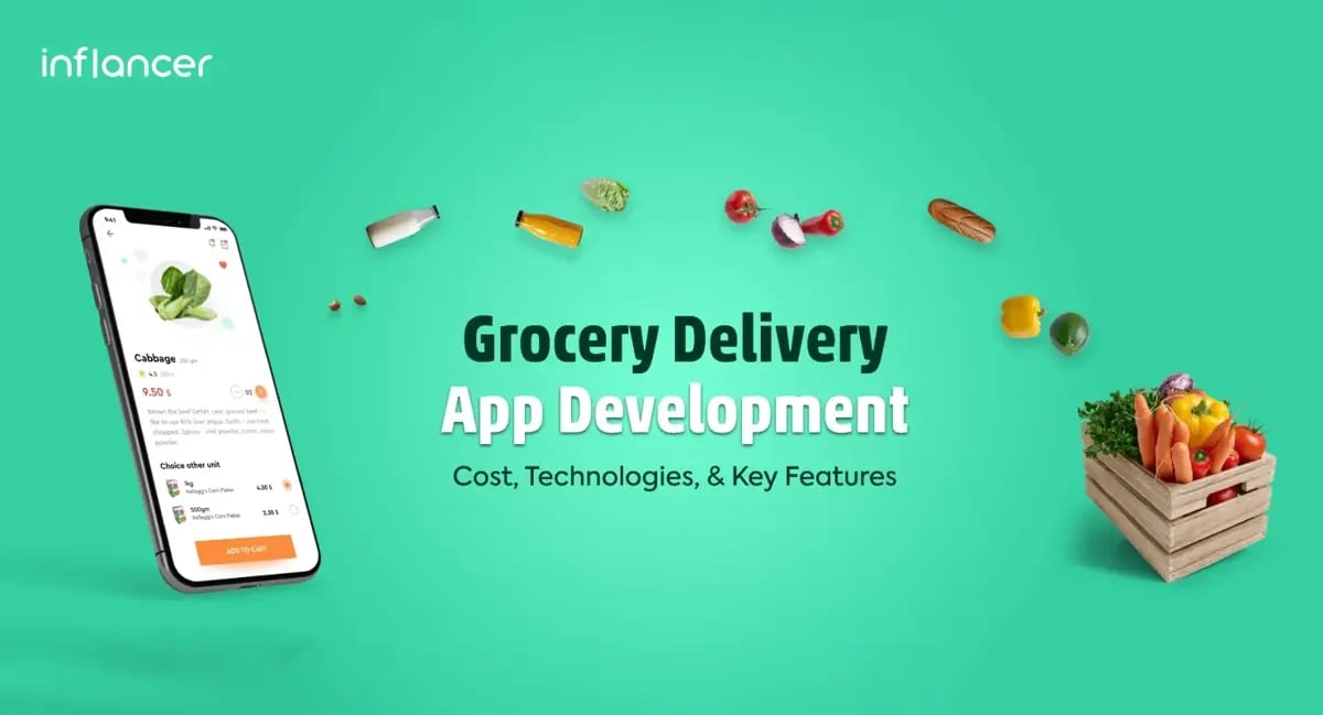 Grocery Delivery App Development: Cost, Technologies and Key Features