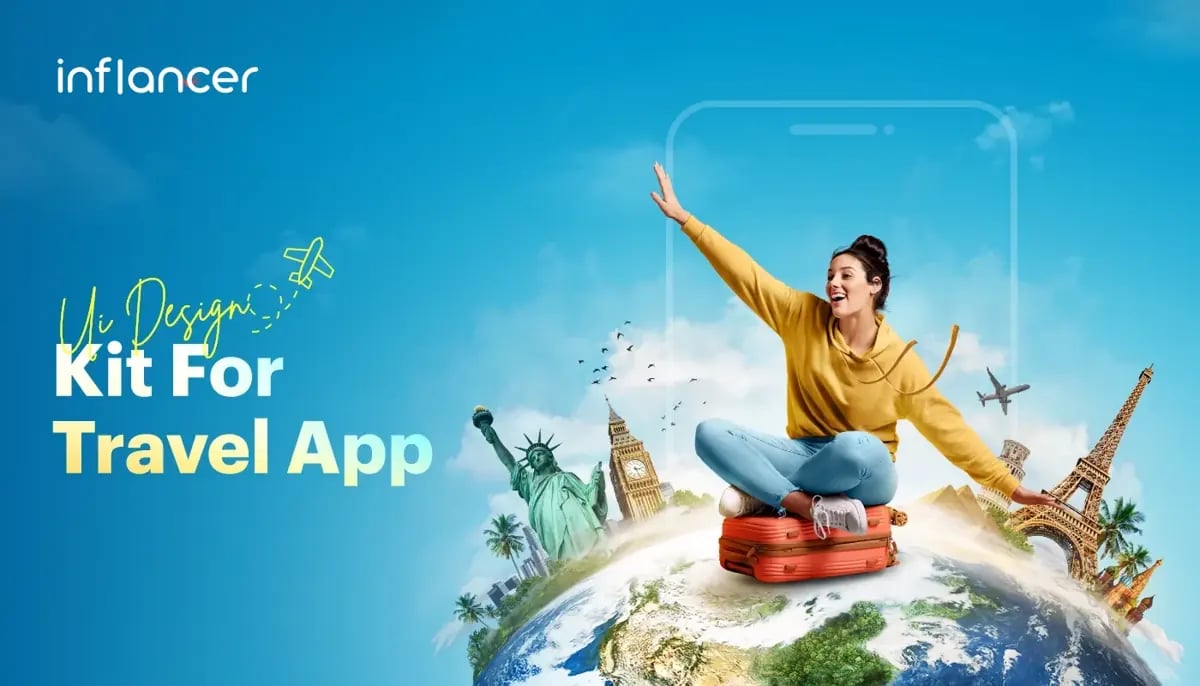 User Interface Design Kit for Travel Apps