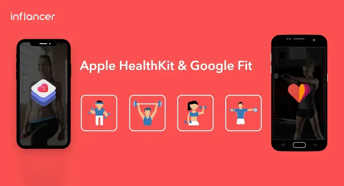Healthcare and Fitness Apps using HealthKit and Google Fit