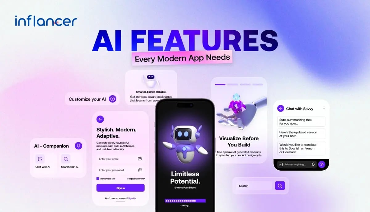 Top AI Features to Integrate into Your Next App