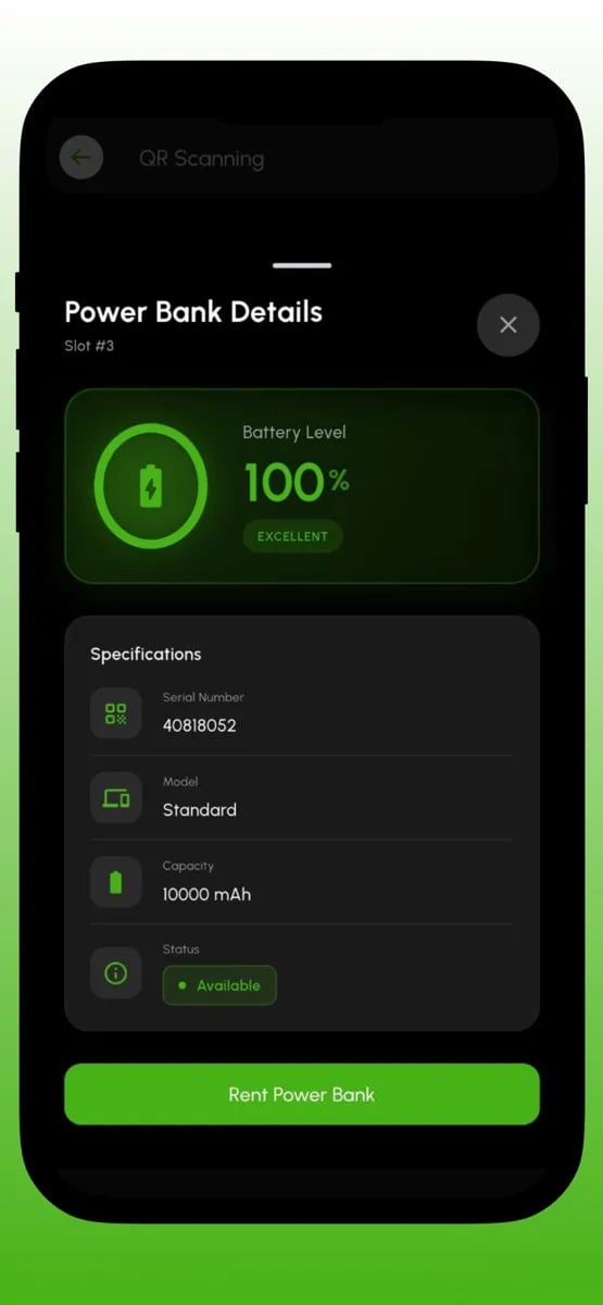 ChargeGhar app screen