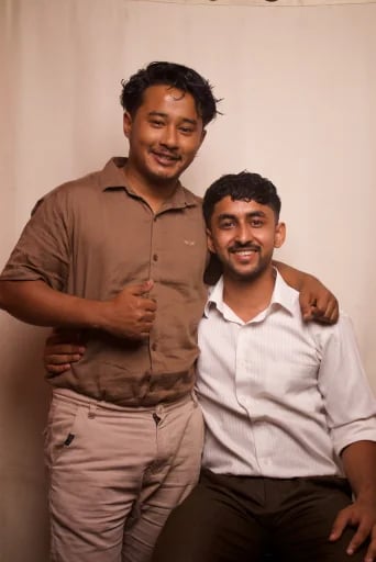 Two Inflancer teammates celebrating a client's launch