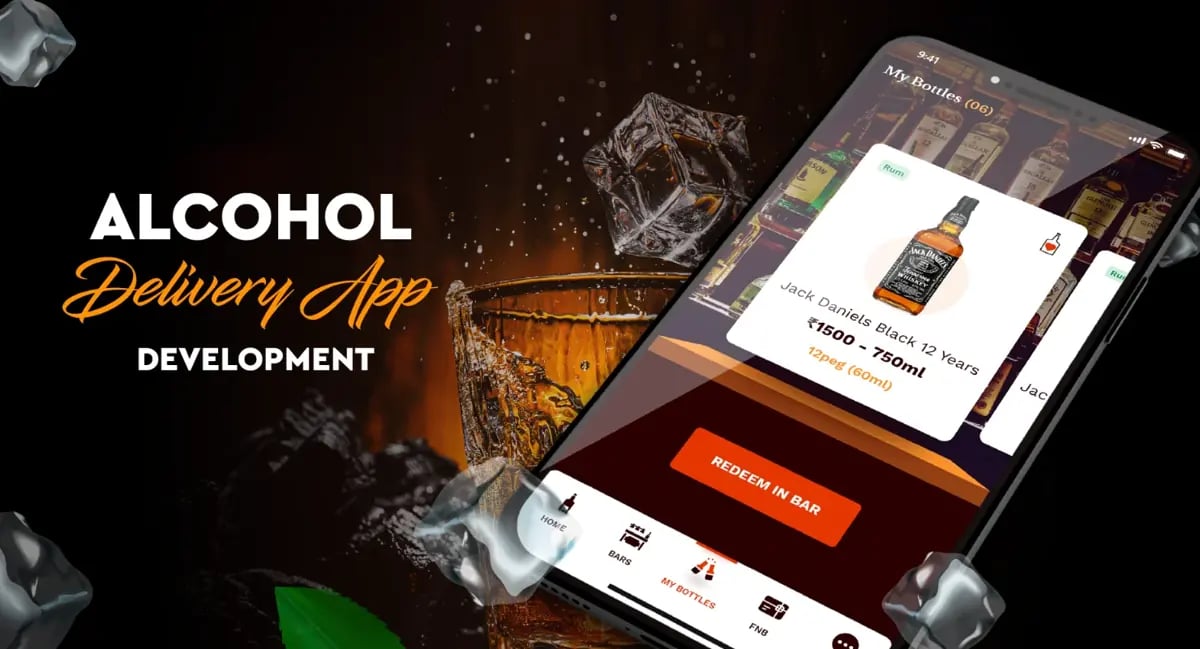 Alcohol Delivery App Development : Cost, Key Features, and the Business Model