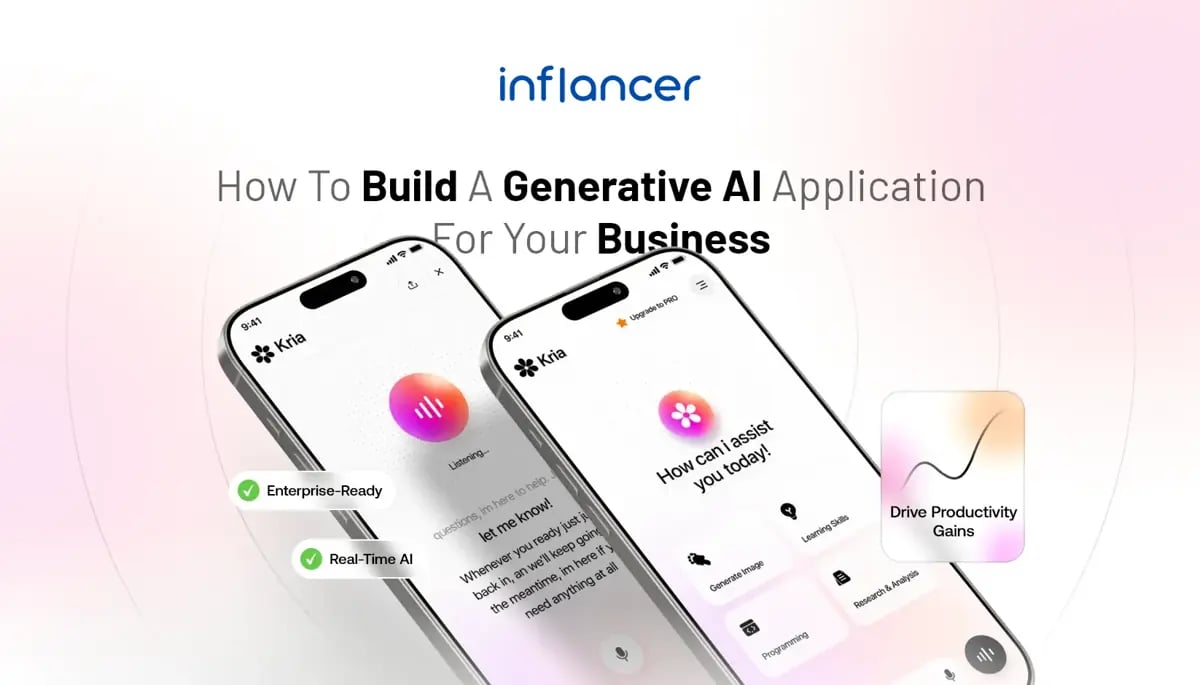 How to Build a Generative AI Application: Process, Tech Stack, Cost, and Use Cases