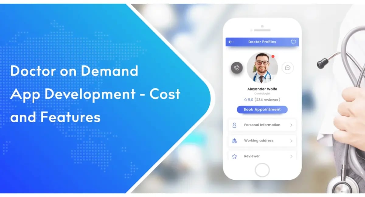 Unveiling the Doctor On-demand or Telemedicine App Development Cost and Features