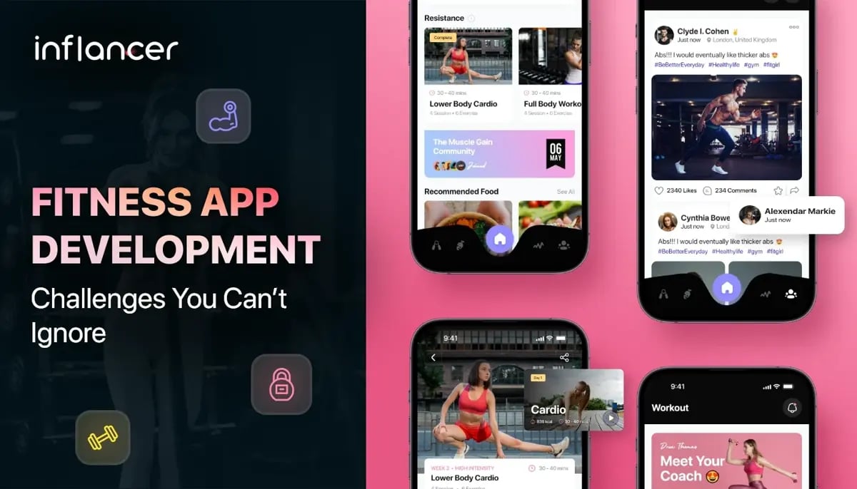 Top Development Challenges In Building A Fitness App