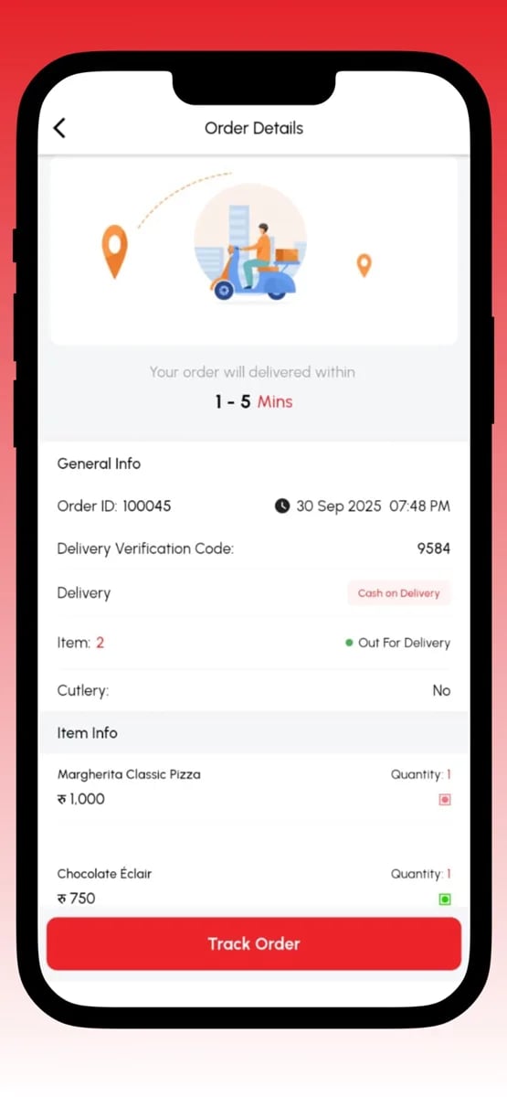 Hungry Nepal: Order tracking