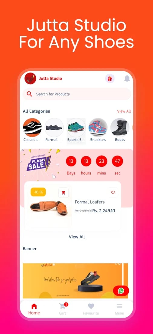 Jutta Studio app screen