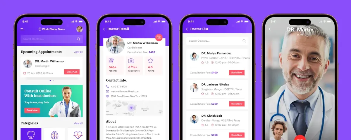 Telemedicine App Design