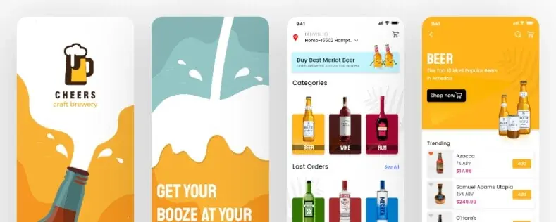 On-demand Alcohol Delivery App