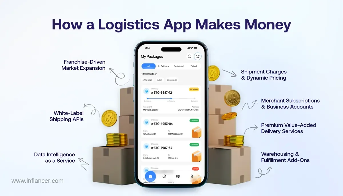How a Logistics App Makes Money
