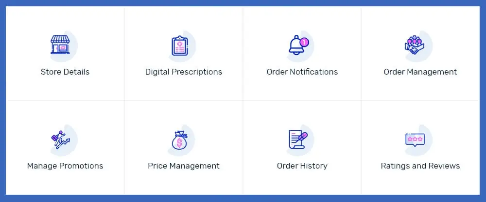 Features For Pharmacy Owner App