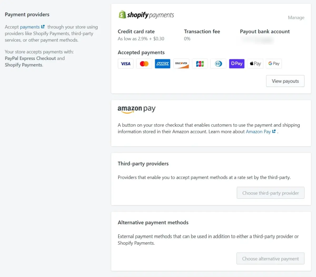 Payment Options