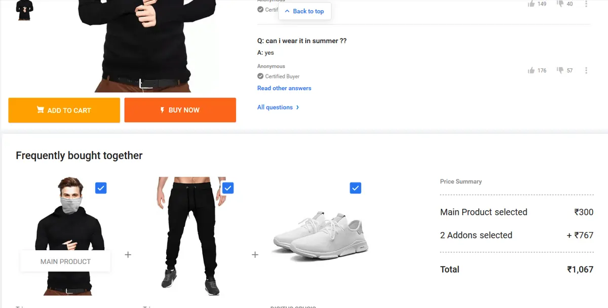 Cross selling