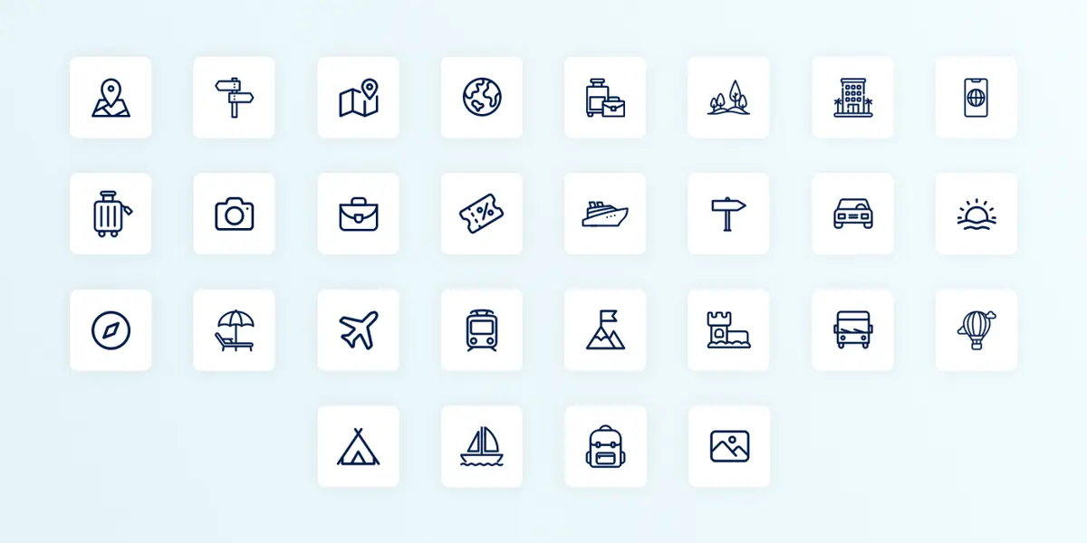 Travelling Icon