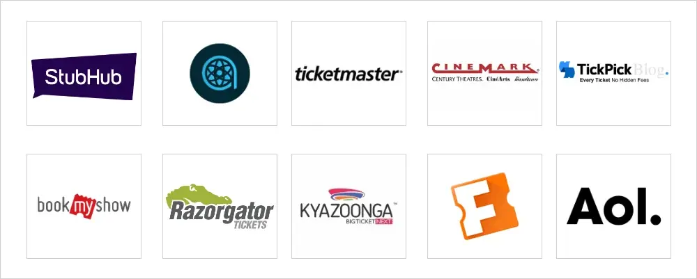 Key Competitors event and ticketing