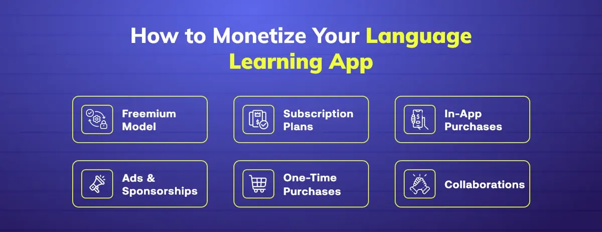 revenue models for language learning apps