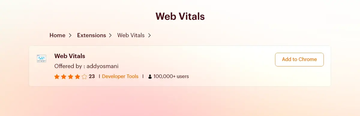 Web Vitals