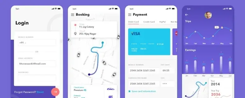 On-demand Taxi-Booking App