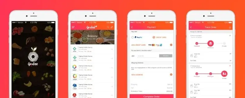 On-demand Grocery Delivery App