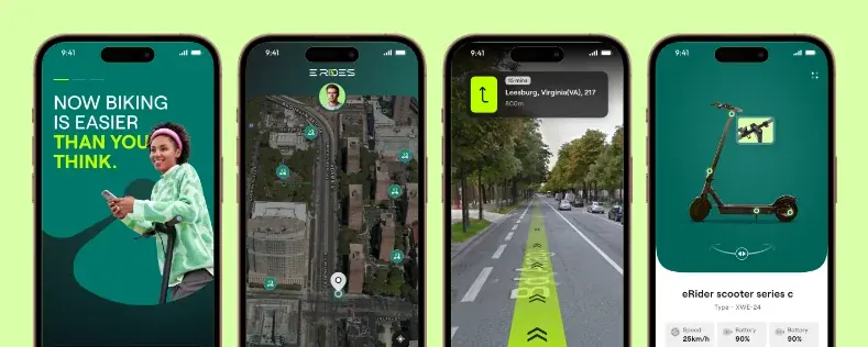 e-Rides - Online App Platform