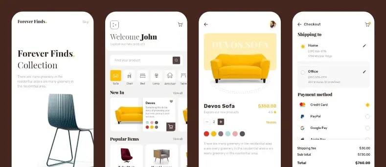 On-demand Home Décor App