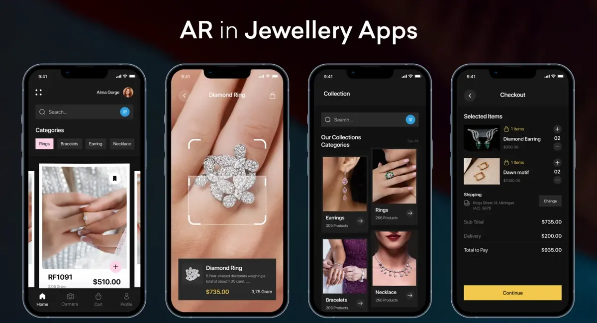 AR In Jewellery Apps