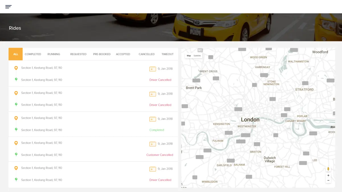 taxi-admin-ride-management