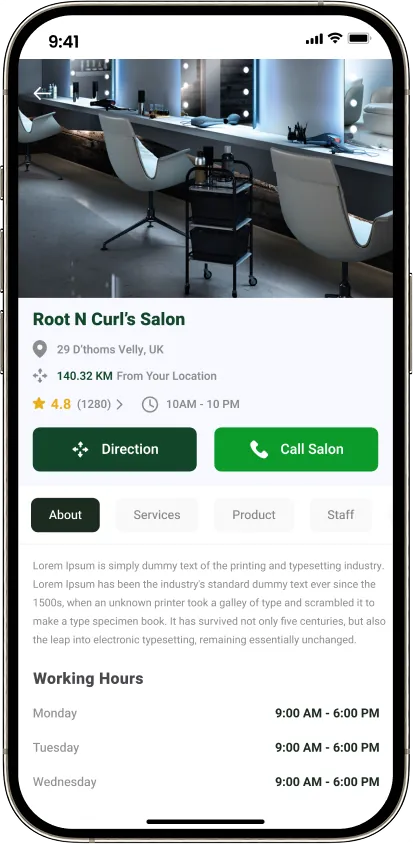 Multi Salon salon details