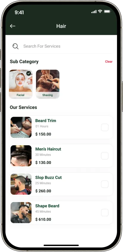 Multi Salon search services
