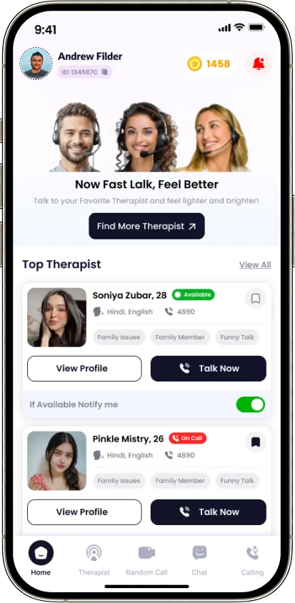 Talkin home with top therapists
