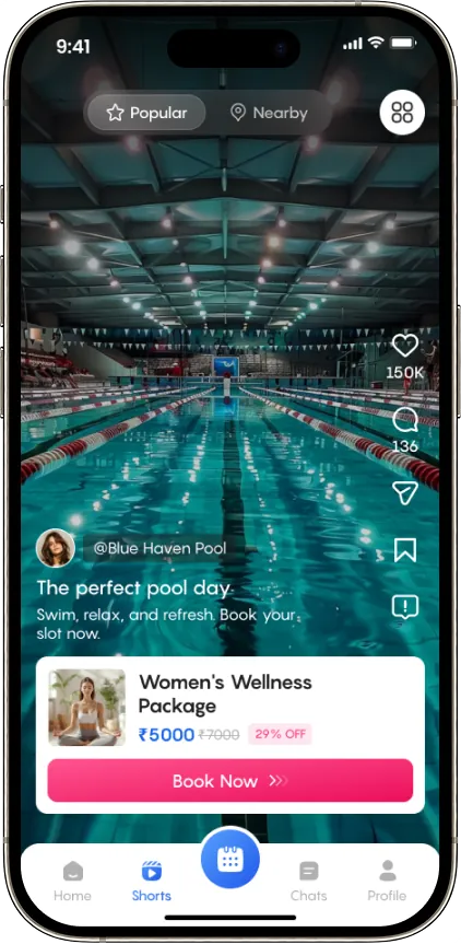 Bookento shorts videos — appointment booking app